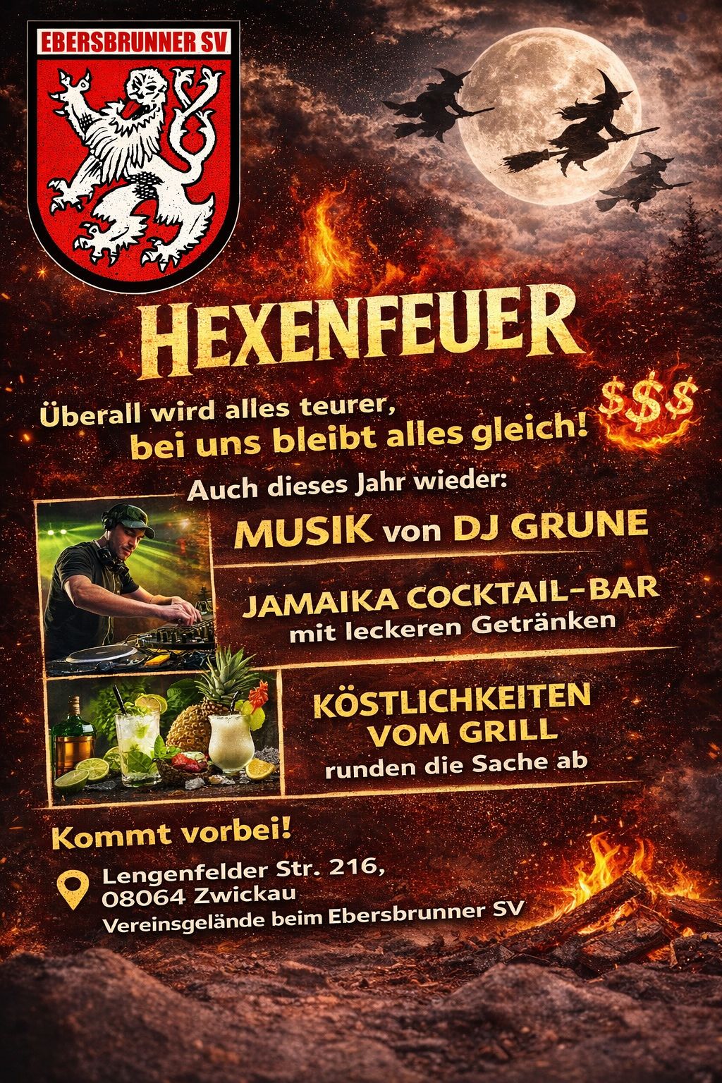 Hexenfeuer beim ESV